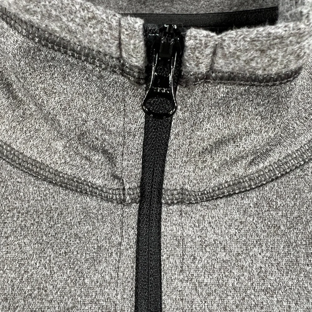 The North Face Sweatshirt Mens 2XL XXL Gray Long Sleeve Mock Neck 1/4 Zip